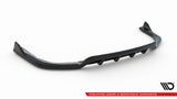Maxton Design Central Rear Splitter (With Vertical Bars) V.2 - BMW X5 M-Pack G05 (Facelift)