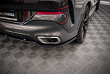 Maxton Design Central Rear Splitter (With Vertical Bars) V.2 BMW X6 M-Pack G06