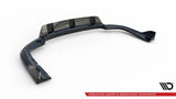 Maxton Design Central Rear Splitter (With Vertical Bars) V.2 BMW X6 M-Pack G06 Facelift