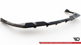 Maxton Design Central Rear Splitter (With Vertical Bars) V.2 BMW I4 M-Pack G26