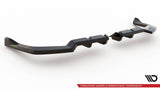 Maxton Design Central Rear Splitter (With Vertical Bars) V.2 Honda Civic Type-R Mk 11