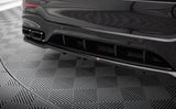 Maxton Design Central Rear Splitter (With Vertical Bars) V.2 Mercedes-AMG GLC 63 SUV X253