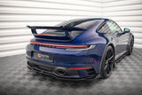 Maxton Design Central Rear Splitter (With Vertical Bars) V.2 Porsche 911 Carrera Aero 992 / Carrera GTS 992