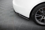 Maxton Design Central Rear Splitter (With Vertical Bars) V.2 Tesla Model S Plaid MK1 Facelift