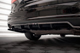 Maxton Design Central Rear Splitter (With Vertical Bars) V.2 Volvo V90 Mk2