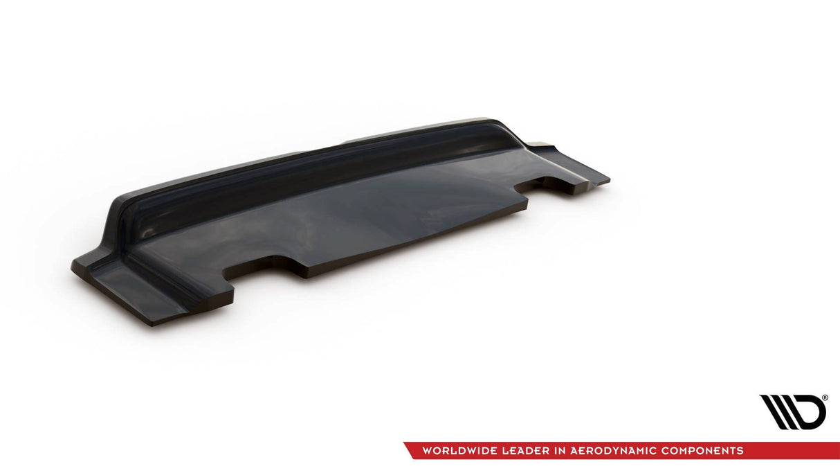 Maxton Design Central Rear Splitter (With Vertical Bars) V.2 Volvo V90 Mk2
