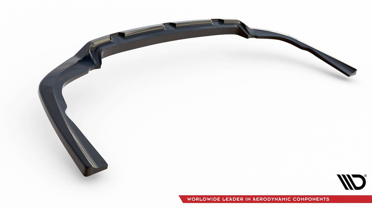 Maxton Design Central Rear Splitter (With Vertical Bars) V.3 BMW X6 M-Pack G06