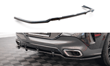 Maxton Design Central Rear Splitter (With Vertical Bars) V.3 BMW X6 M-Pack G06