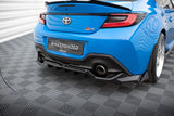 Maxton Design Central Rear Splitter (With Vertical Bars) V.3 Toyota Gr86 MK1