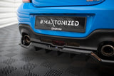 Maxton Design Central Rear Splitter (With Vertical Bars) V.3 Toyota Gr86 MK1