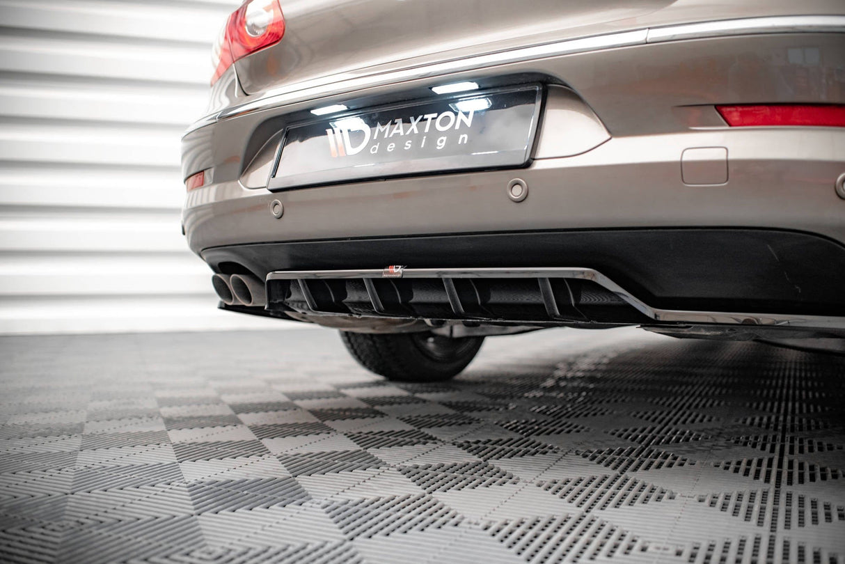 Maxton Design Central Rear Splitter (With Vertical Bars) Volkswagen Passat CC (NLA)