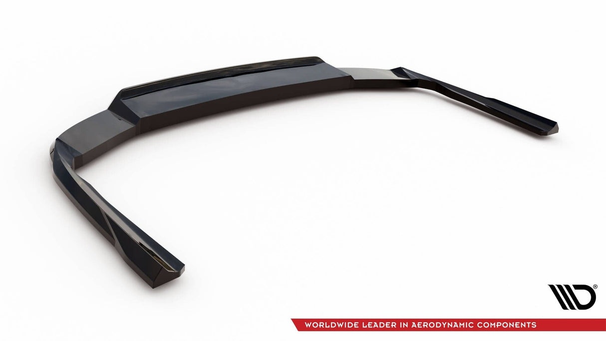 Maxton Design Central Rear Splitter (With Vertical Bars) - VW B8 Passat GT Facelift USA