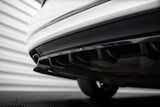 Maxton Design Central Rear Splitter (With Vertical Bars) - VW B8 Passat GT Facelift USA