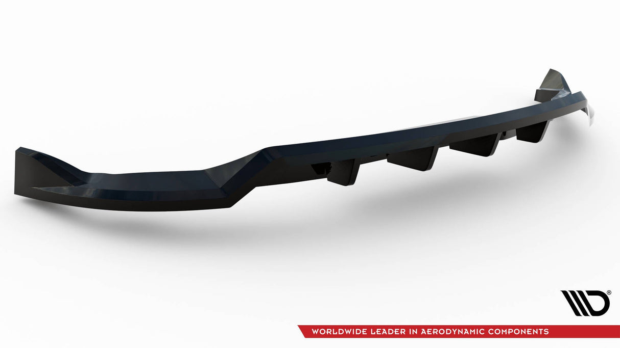 Maxton Design Central Rear Splitter (With Vertical Bars) Volvo C40 Mk1