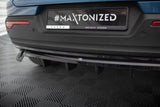 Maxton Design Central Rear Splitter (With Vertical Bars) Volvo C40 Mk1