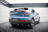 Maxton Design Central Rear Splitter (With Vertical Bars) Volvo C40 Mk1