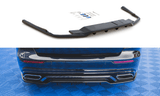 Maxton Design Central Rear Splitter (With Vertical Bars) Volvo S60 R-Design Mk3