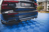 Maxton Design Central Rear Splitter (With Vertical Bars) Volvo S60 R-Design Mk3