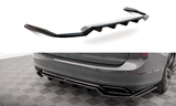 Maxton Design Central Rear Splitter (With Vertical Bars) Volvo V90 / S90 R-Design Mk2