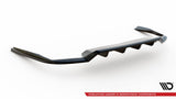 Maxton Design Central Rear Splitter (With Vertical Bars) Volvo V90 / S90 R-Design Mk2