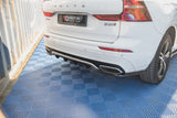 Maxton Design Central Rear Splitter (With Vertical Bars) Volvo Xc60 Mk2 R-Design