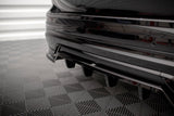Maxton Design Central Rear Splitter (With Vertical Bars) Volvo Xc60 R-Design Mk2 Facelift