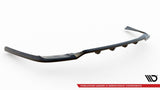 Maxton Design Central Rear Splitter (With Vertical Bars) Volvo Xc90 R-Design Mk2 Facelift