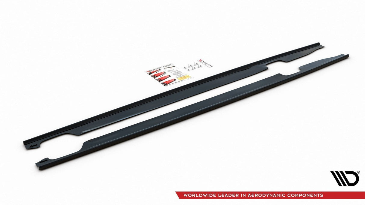 Maxton Design Side Skirts Diffusers Audi S6 / A6 S-Line C7 FL