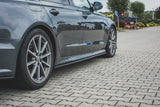 Maxton Design Side Skirts Diffusers Audi S6 / A6 S-Line C7 FL