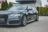 Maxton Design Side Skirts Diffusers Audi S6 / A6 S-Line C7 FL