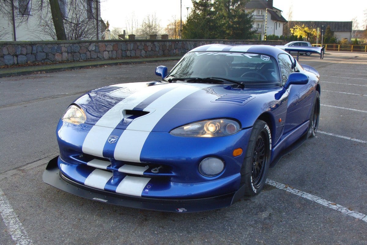 Maxton Design Front Racing Splitter Dodge Viper GTS