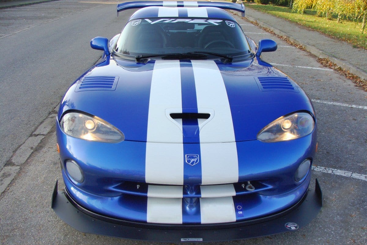 Maxton Design Front Racing Splitter Dodge Viper GTS
