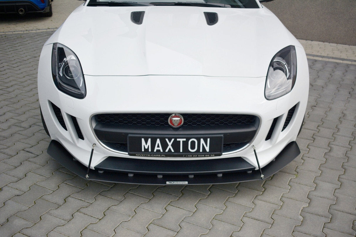 Maxton Design Front Racing Splitter Jaguar F-Type
