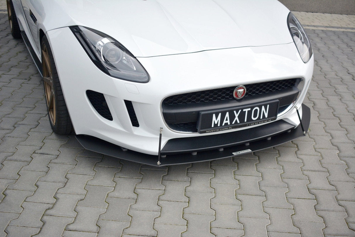 Maxton Design Front Racing Splitter Jaguar F-Type