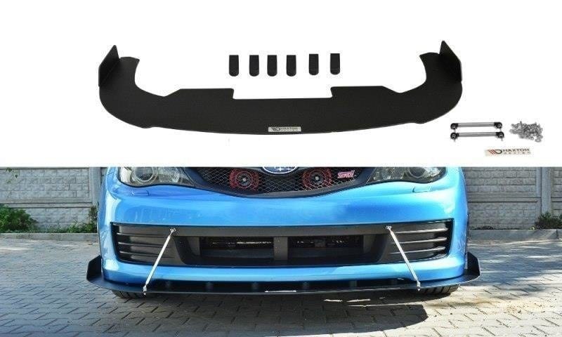 Maxton Design Front Racing Splitter Subaru Impreza WRX STI 2009-2011