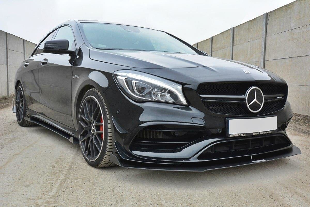 Maxton Design Front Racing Splitter V.1 Mercedes CLA A45 AMG C117 Facelift