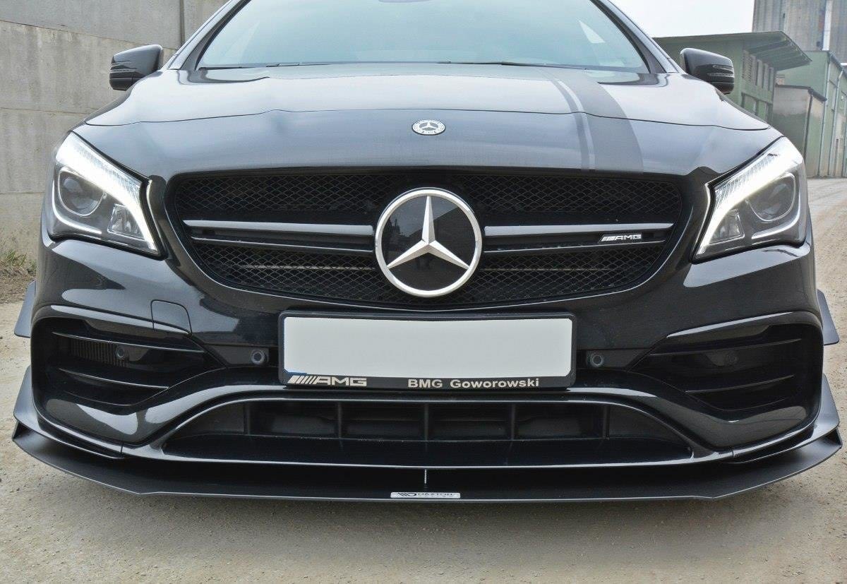 Maxton Design Front Racing Splitter V.1 Mercedes CLA A45 AMG C117 Facelift
