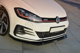 Maxton Design Front Racing Splitter V.1 VW Golf Mk7 GTi Facelift