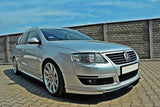 Maxton Design Front Racing Splitter VW Passat B6 Votex
