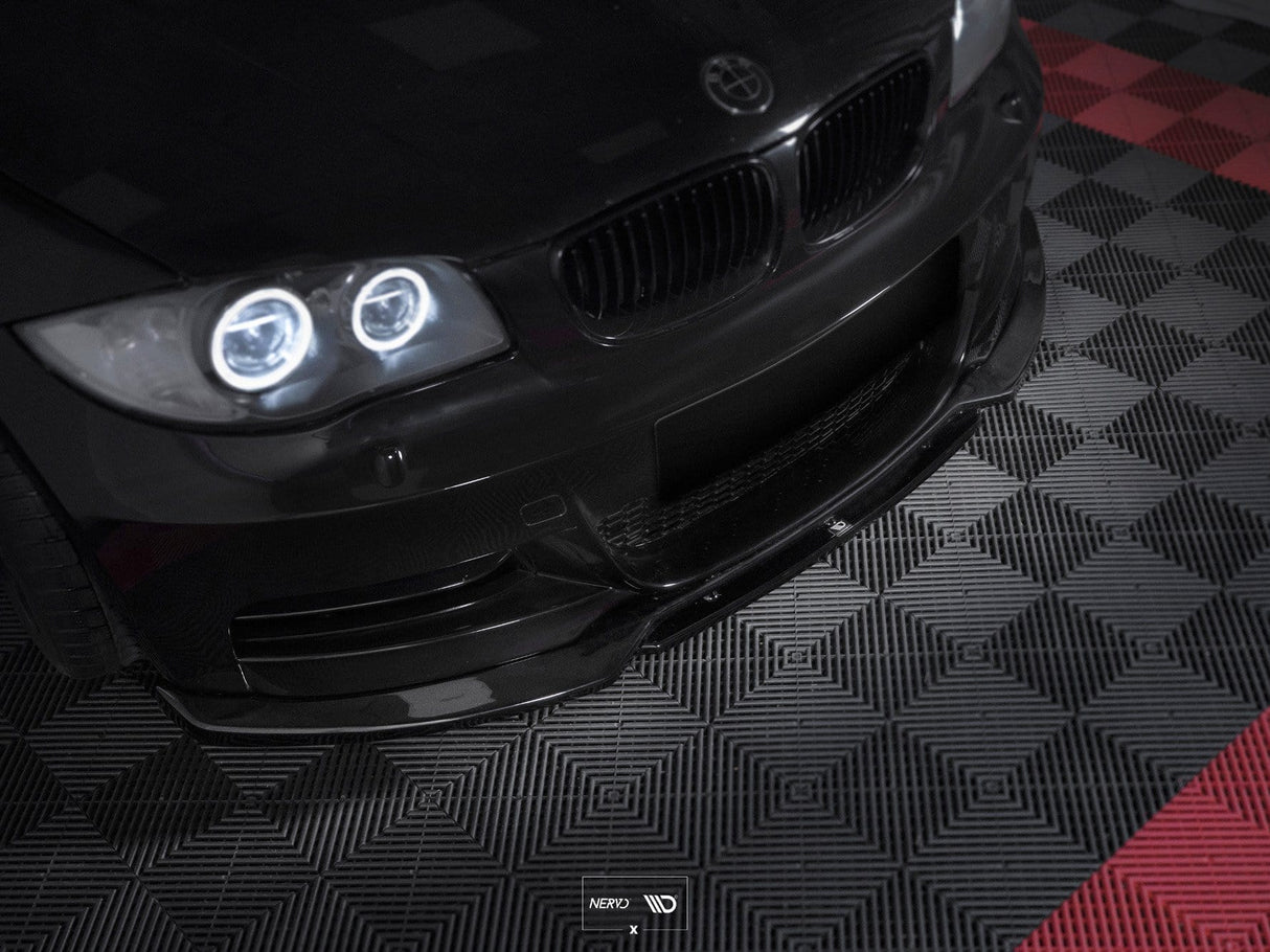 Maxton Design Front Splitter V.1 BMW 1 E82 Facelift M-Package