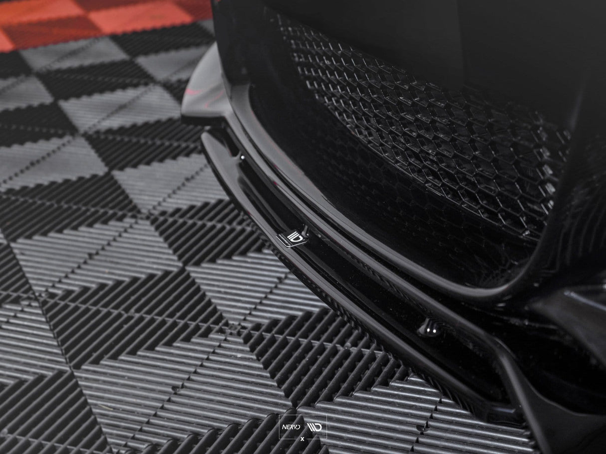 Maxton Design Front Splitter V.1 BMW 1 E82 Facelift M-Package