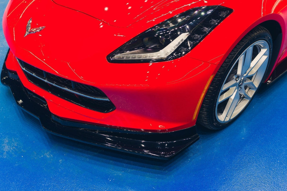 Maxton Design Front Splitter V.1 - Chevrolet Corvette C7