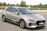 Maxton Design Front Splitter V.1 Hyundai I30 MK3 Hatchback