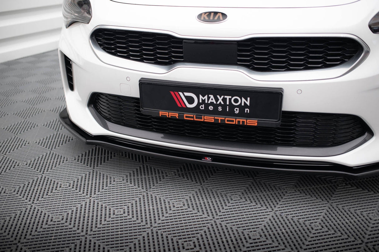 Maxton Design Front Splitter V.1 Kia Stinger Gt