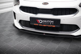 Maxton Design Front Splitter V.1 Kia Stinger Gt
