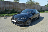 Maxton Design Front Splitter V.1 Lexus Is Mk3 Facelift F-Sport