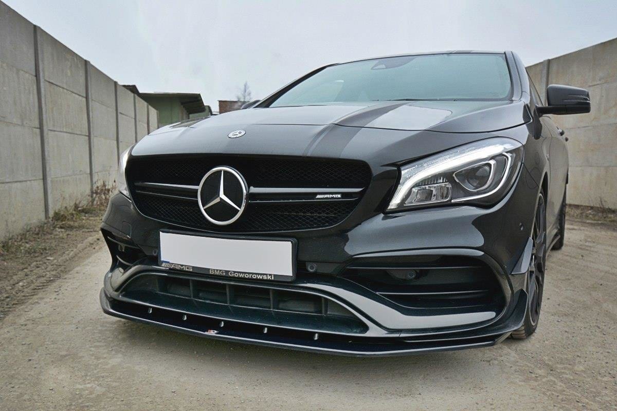 Maxton Design Front Splitter V.1 Mercedes CLA A45 AMG C117 Facelift