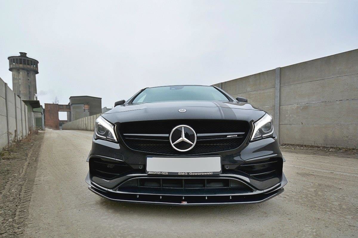 Maxton Design Front Splitter V.1 Mercedes CLA A45 AMG C117 Facelift
