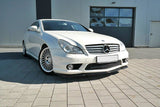 Maxton Design Front Splitter V.1 Mercedes CLS C219 55AMG