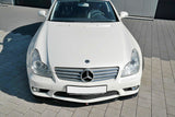 Maxton Design Front Splitter V.1 Mercedes CLS C219 55AMG